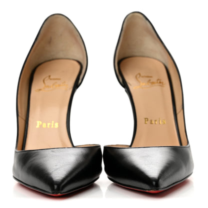 Christian Louboutin Shiny Nappa Iriza 100 Pumps 37 Black 3 of 11