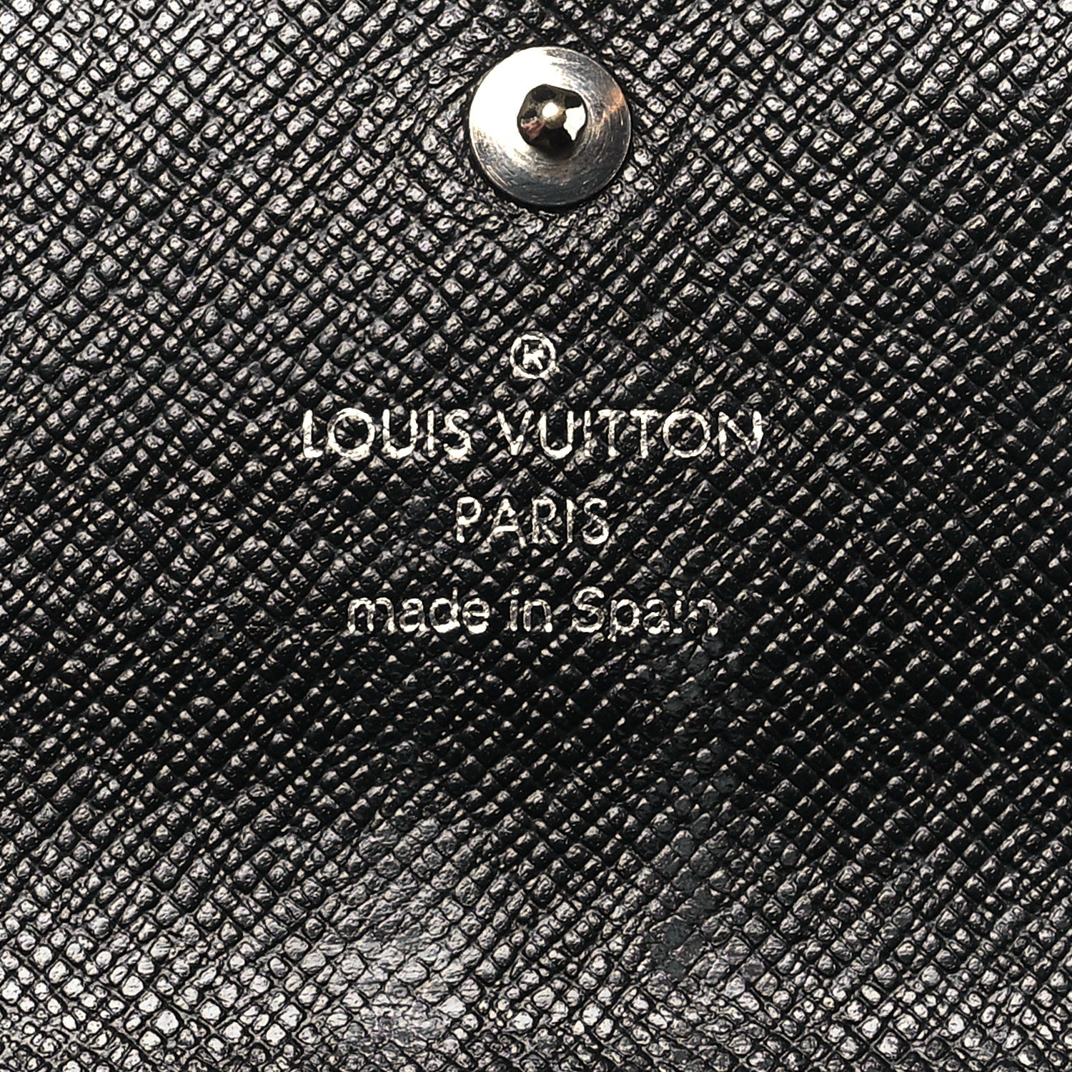 Louis Vuitton Epi Sarah Wallet Black 6 of 9