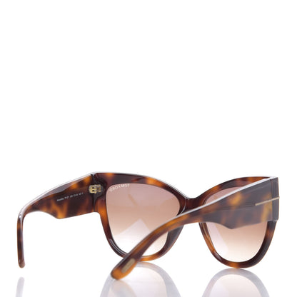 Tom Ford Acetate Anoushka Cat Eye Sunglasses TF371 Tortoise Shell 4 of 8
