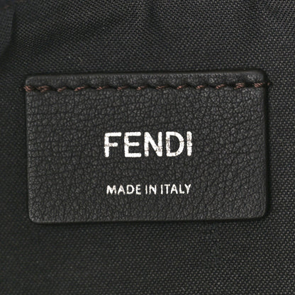 Fendi Denim Vitello Grace Mirror Logo Small Fendigraphy Hobo Bag Blue 6 of 10
