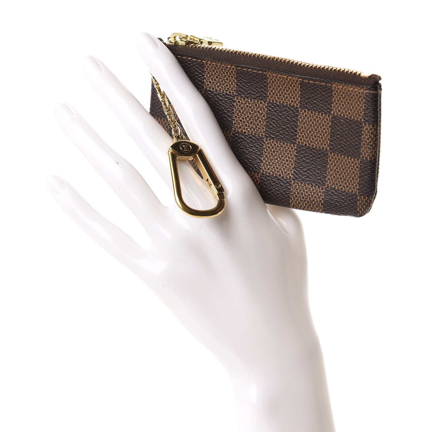 Louis Vuitton Damier Ebene Key Pouch 2 of 6