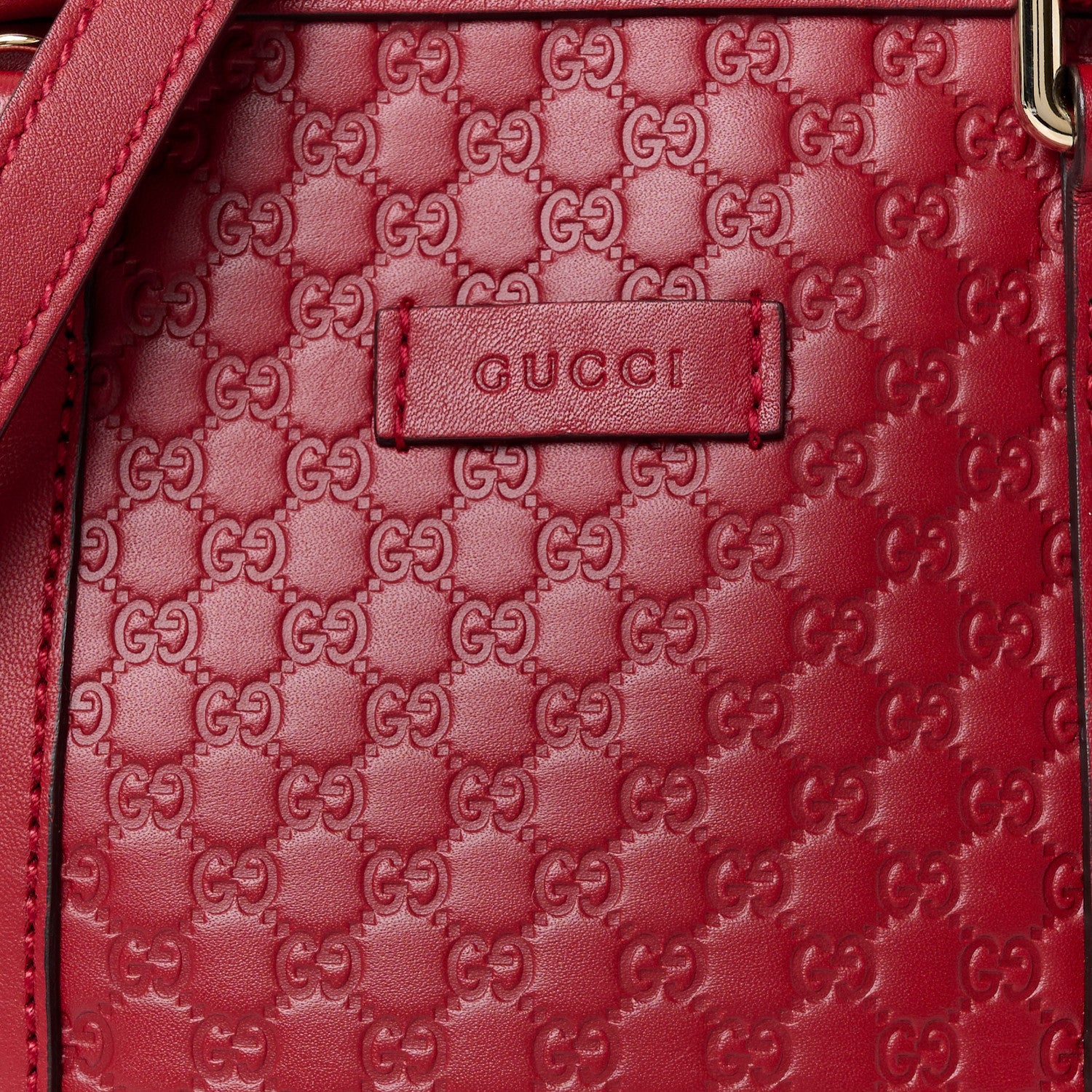Gucci Soft Microguccissima Mini Dome Bag Rosso 9 of 11