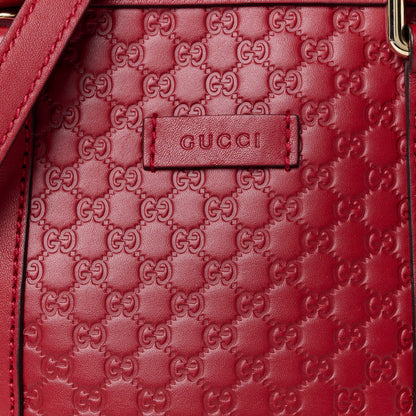 Gucci Soft Microguccissima Mini Dome Bag Rosso 9 of 11