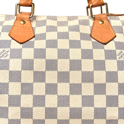 Louis Vuitton Damier Azur Speedy 30 7 of 11