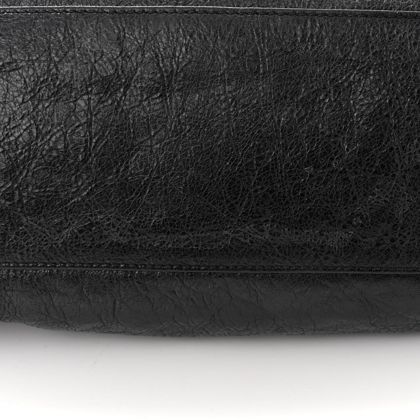 Agneau Classic Silver Hardware City Black