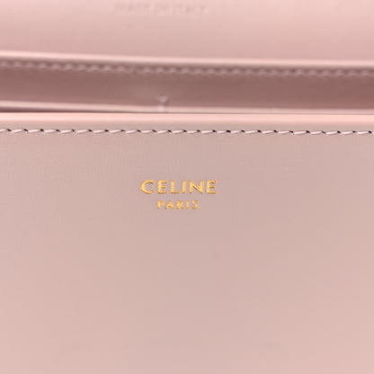 Celine Shiny Calfskin Triomphe Margo Wallet on Chain Vintage Pink 6 of 10
