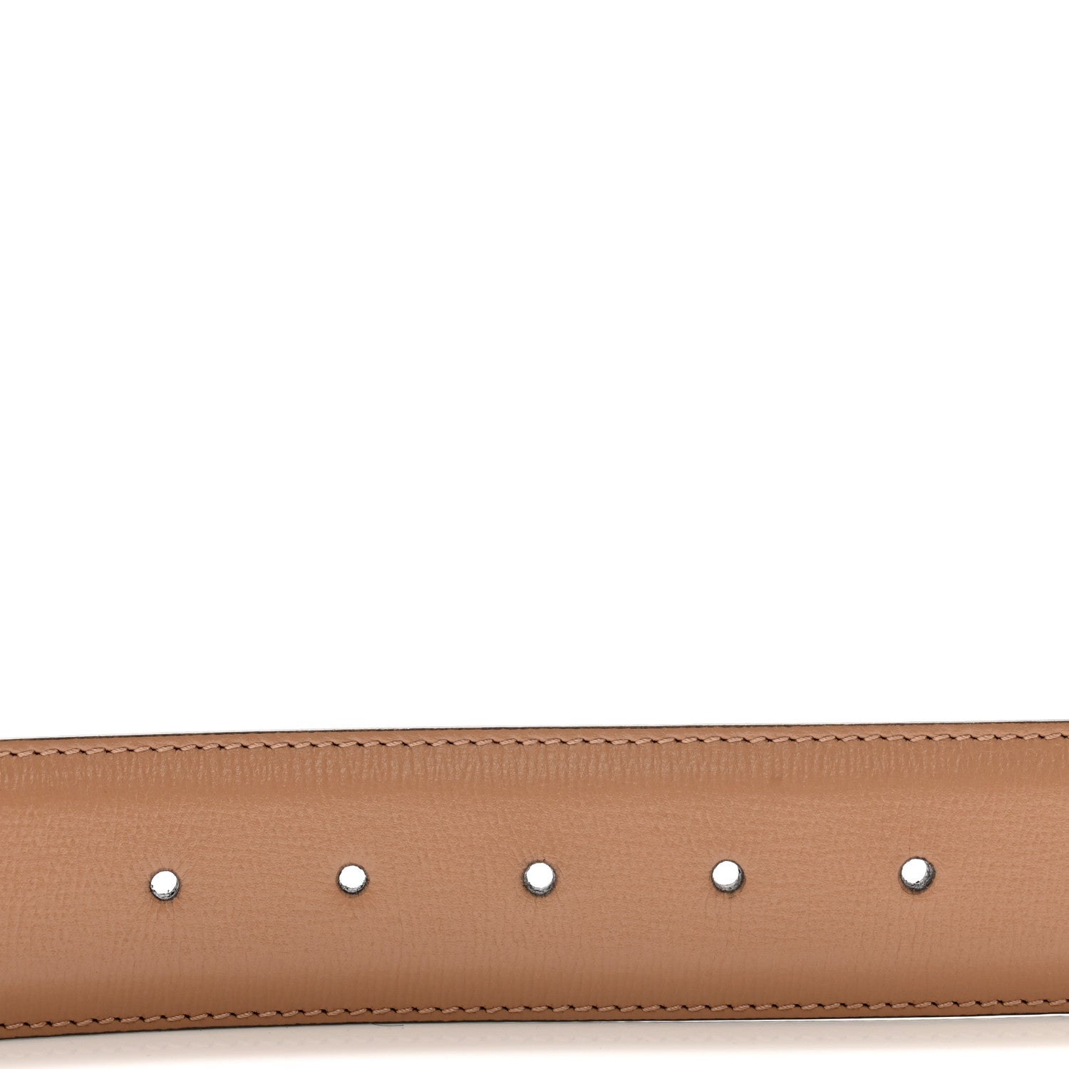 Gucci Azalea Calfskin Enamel Monochrome Double G 40mm Belt 70 28 Camelia 3 of 6
