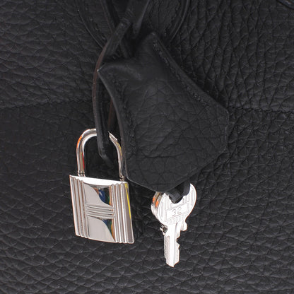 Hermes Taurillon Clemence Bolide 31 Black 9 of 9