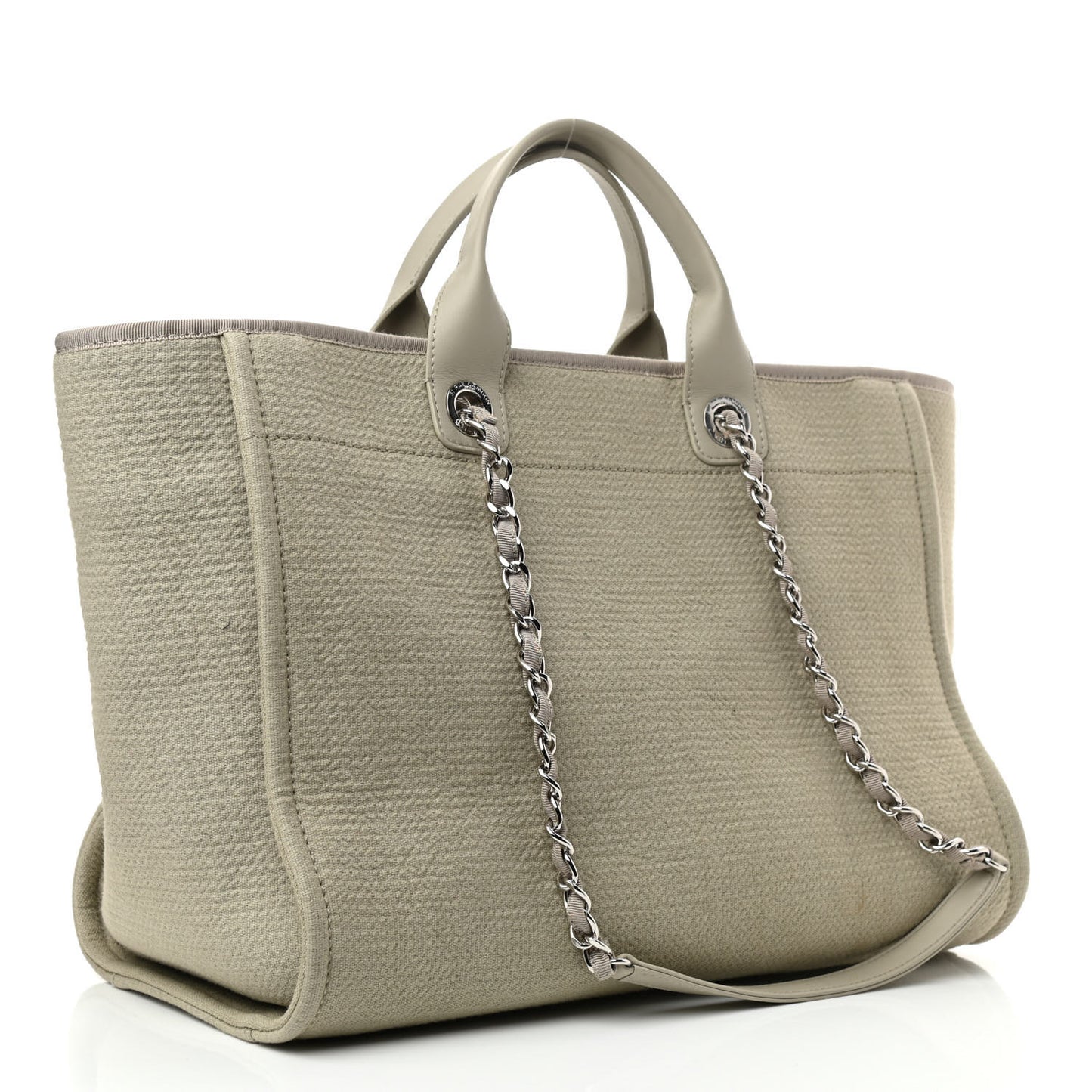 Mixed Fibers Medium Deauville Tote Grey