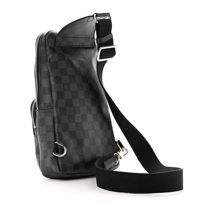 Louis Vuitton Damier Graphite Avenue Sling Bag 3 of 10