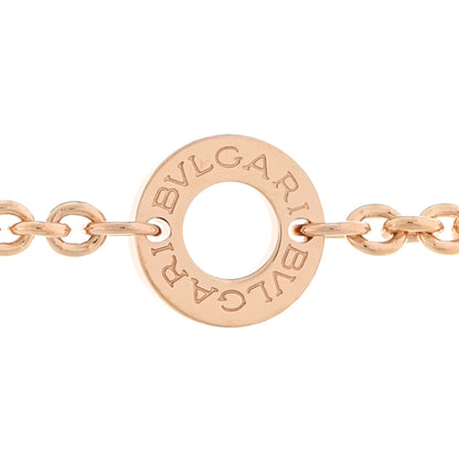 Bulgari 18K Rose Gold White Ceramic B.Zero1 Pendant Necklace 4 of 4