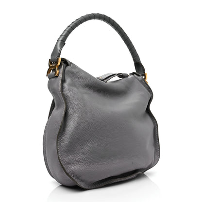 Chloe Calfskin Medium Marcie Hobo Cashmere Grey 3 of 8