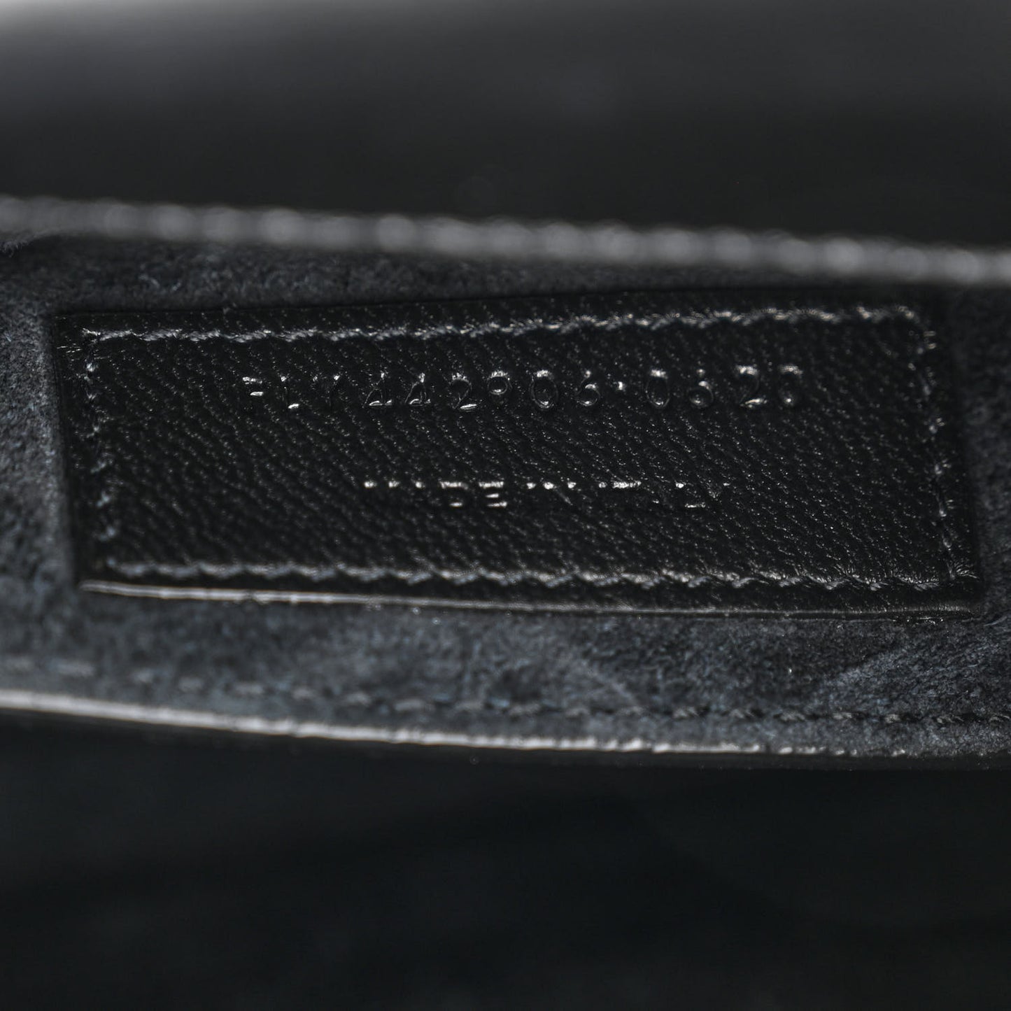 Calfskin Suede Leopard Print Medium Monogram Sunset Black