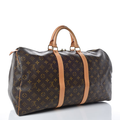 Louis Vuitton Monogram Keepall 50 3 of 10