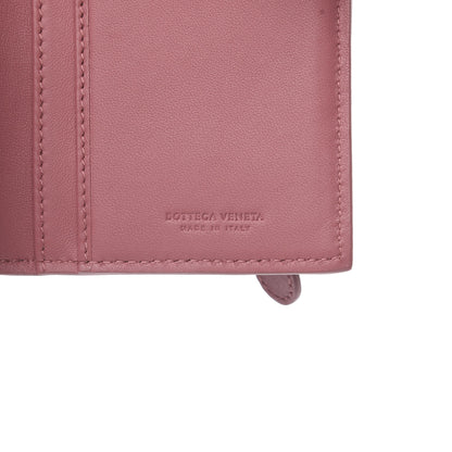 Bottega Veneta Nappa Intrecciato Continental Wallet Rose Pink 6 of 9