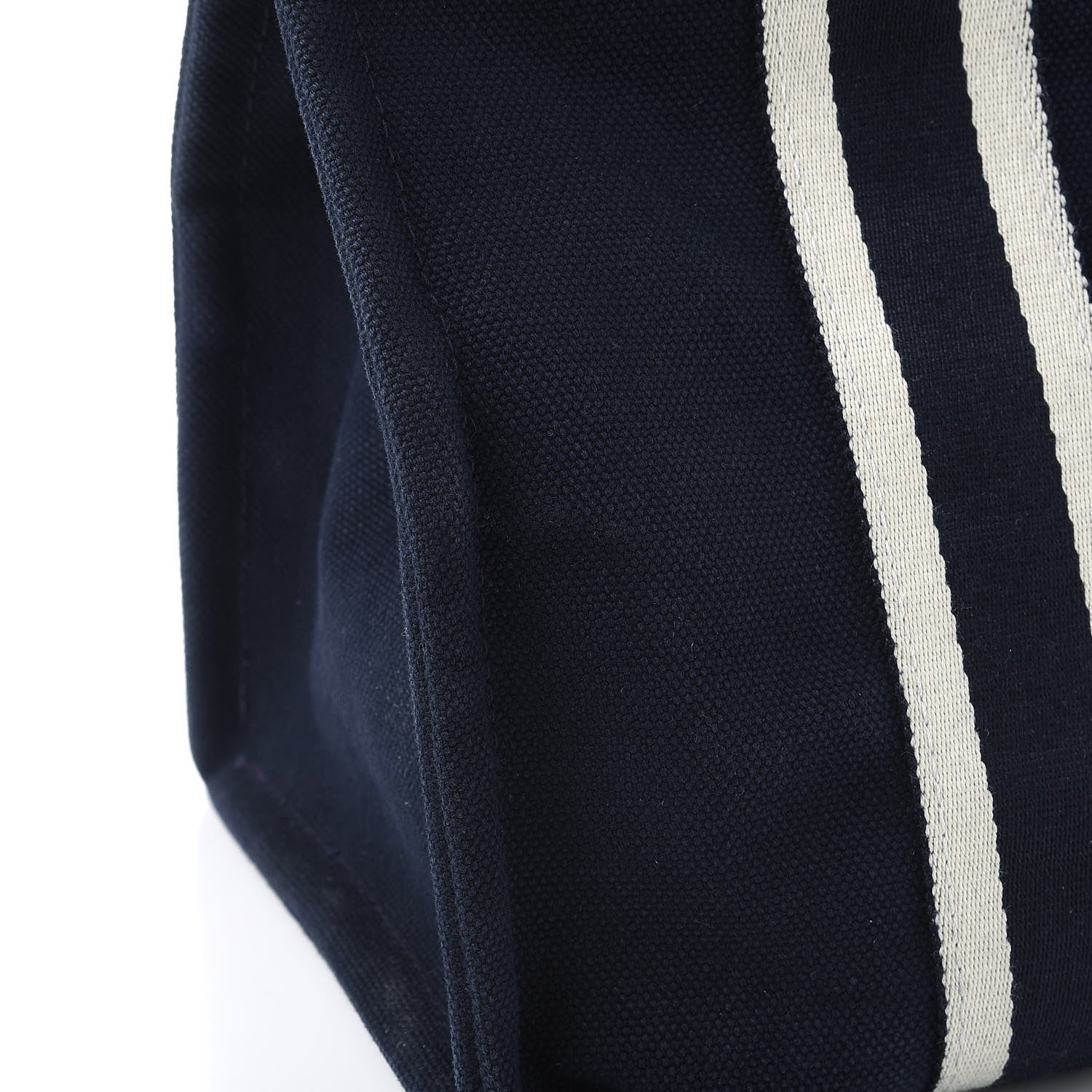 Hermes Canvas Fourre Tout PM Navy 16 of 20
