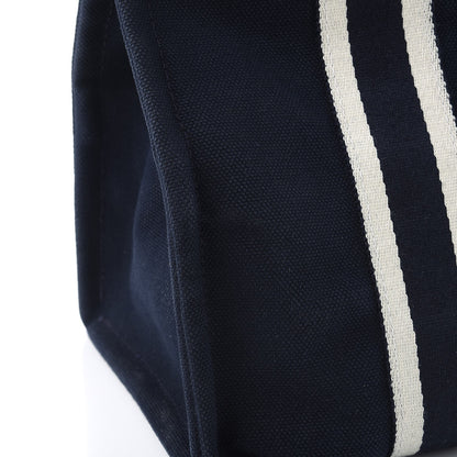 Hermes Canvas Fourre Tout PM Navy 16 of 20