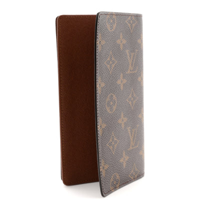 Louis Vuitton Monogram Checkbook Holder Case Wallet 3 of 9