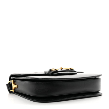 Gucci Azalea Calfskin Horsebit 1955 Shoulder Bag Black 4 of 10