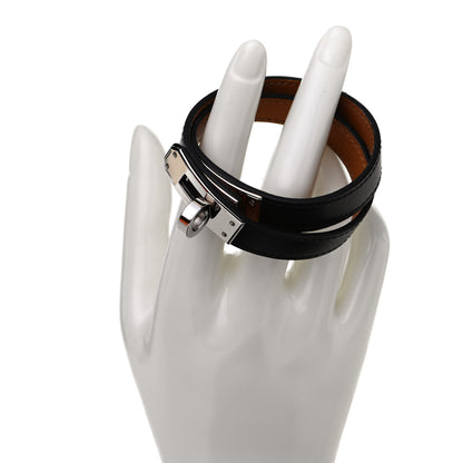 Hermes Box Kelly Double Tour Bracelet M Black 2 of 7