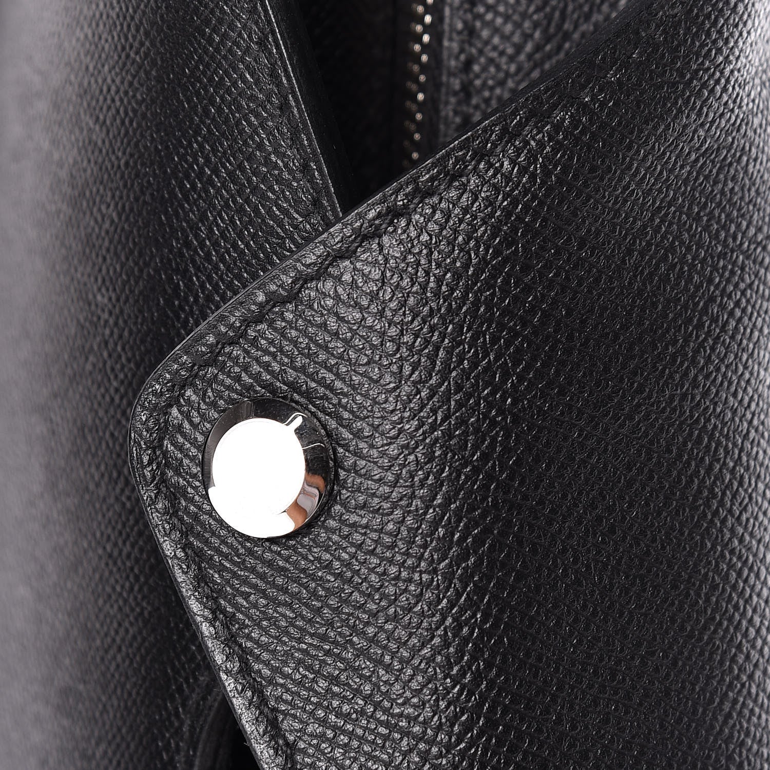 Hermes Grained Monsieur Cityback 27 Black 12 of 12
