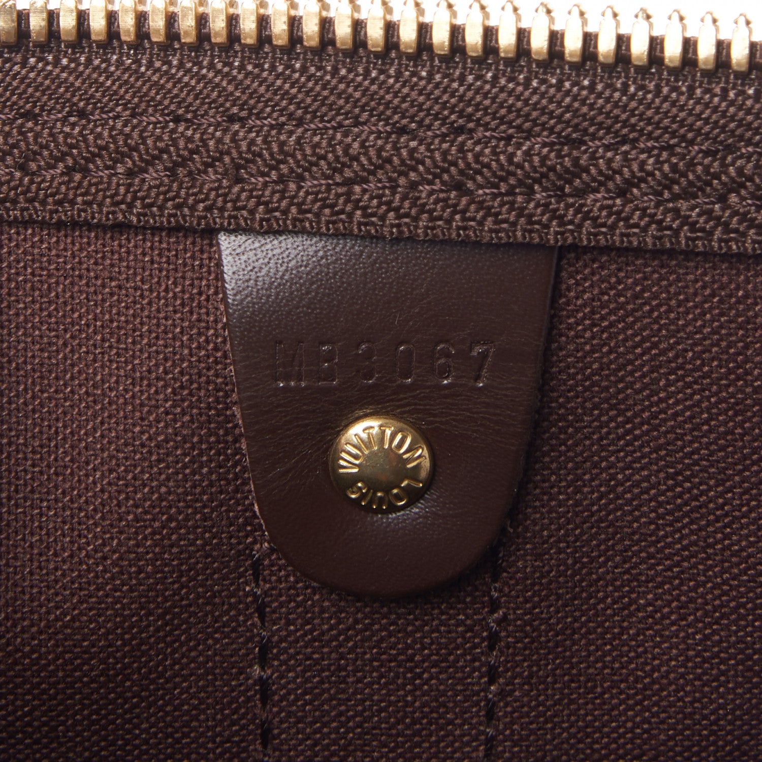Louis Vuitton Damier Ebene Keepall 50 9 of 9