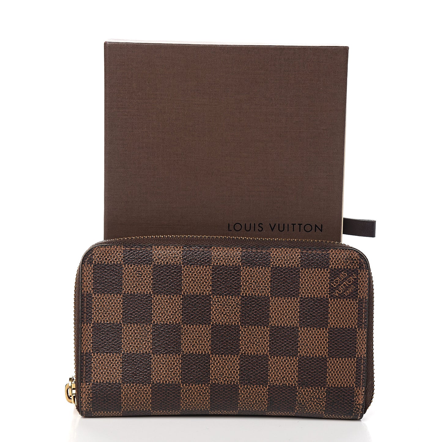 Damier Ebene Compact Zippy Wallet