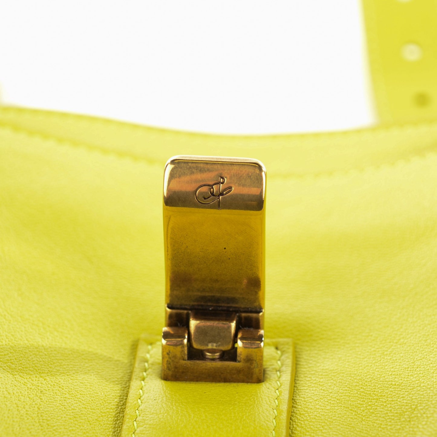 Lambskin PS1 Pouch Messenger Lemon