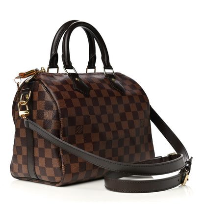 Louis Vuitton Damier Ebene Speedy Bandouliere 25 3 of 11