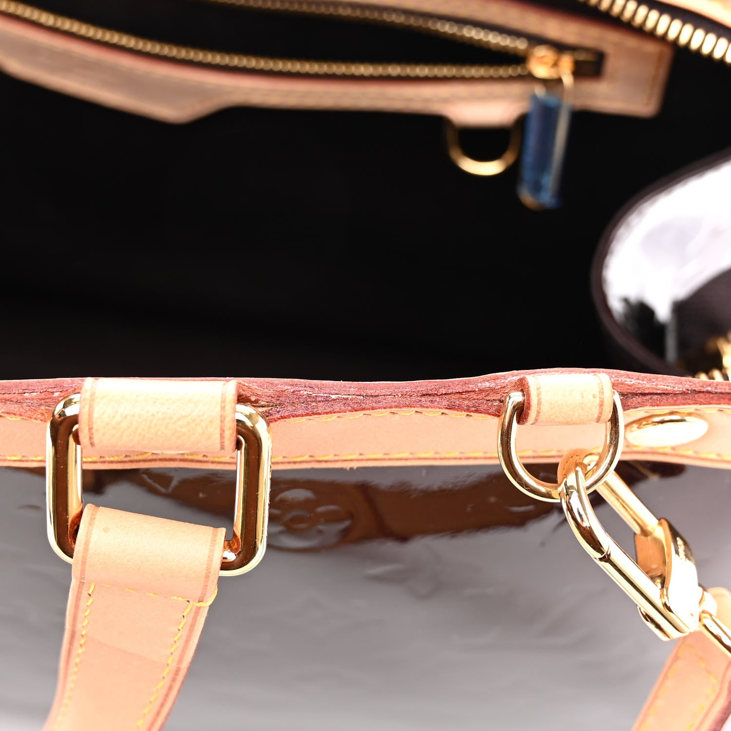 Louis Vuitton Vernis Brea GM Amarante 10 of 11