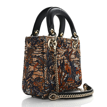 Christian Dior Beaded Embroidered Mini Lady Dior Multicolor 3 of 9