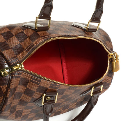 Louis Vuitton Damier Ebene Speedy Bandouliere 25 6 of 9