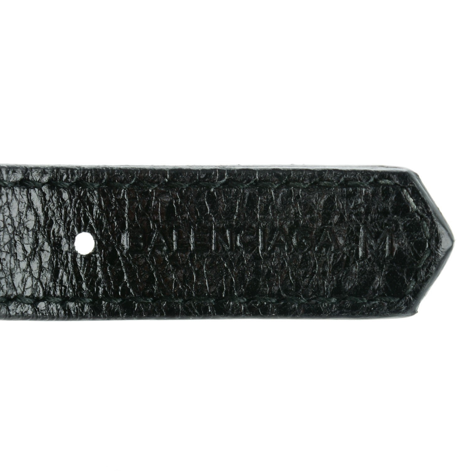 Balenciaga Agneau Giant Gold M Bracelet Black 4 of 5