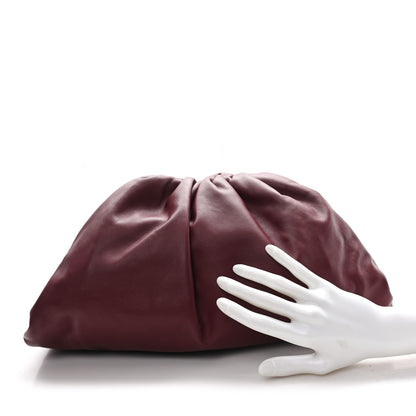 Bottega Veneta Smooth Butter Calf The Pouch Oversized Clutch Bordeaux 2 of 7