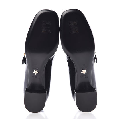 Christian Dior Patent Baby-D Ballet Pumps 37 Black 5 of 8