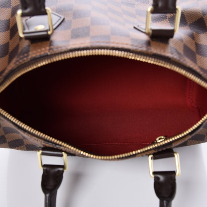 Louis Vuitton Damier Ebene Speedy Bandouliere 25 7 of 8