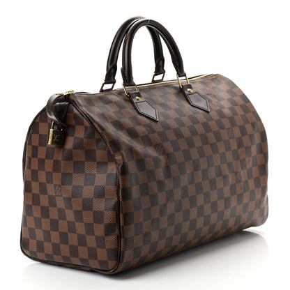 Louis Vuitton Damier Ebene Speedy 35 2 of 10