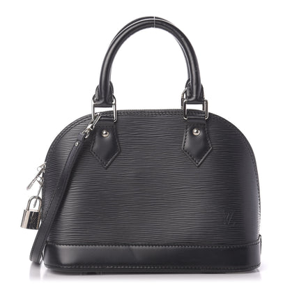 Louis Vuitton Epi Alma BB Black 1 of 9