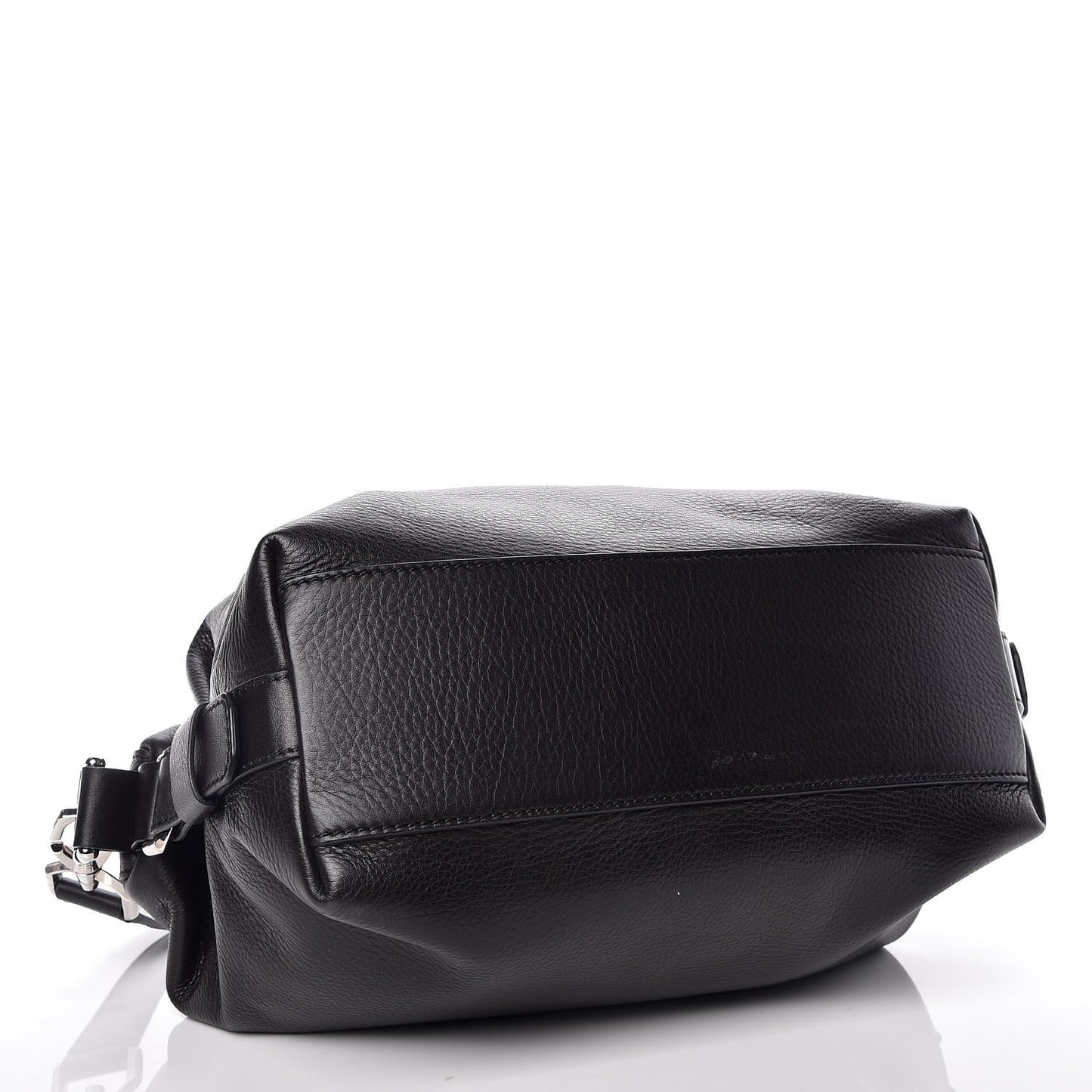 Pebbled Calfskin Small Nightingale Black