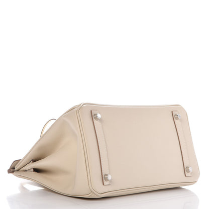 Hermes Epsom Birkin 30 Craie 5 of 35