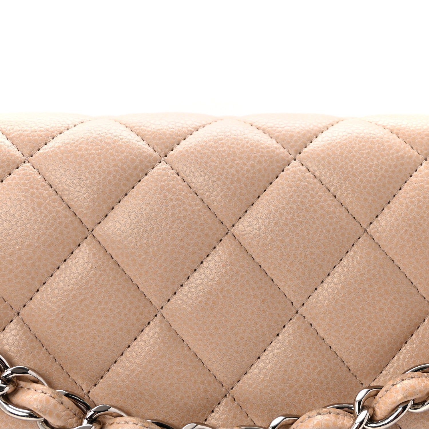 Chanel Caviar Quilted Jumbo Double Flap Light Pink 8 of 11