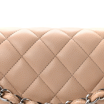 Chanel Caviar Quilted Jumbo Double Flap Light Pink 8 of 11