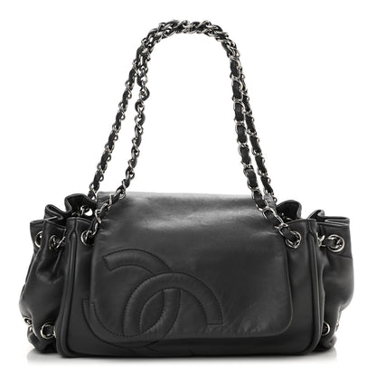 Chanel Lambskin Diagonal Ligne Accordion Flap Grey 1 of 10
