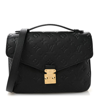 Louis Vuitton Empreinte Pochette Metis Black 1 of 9