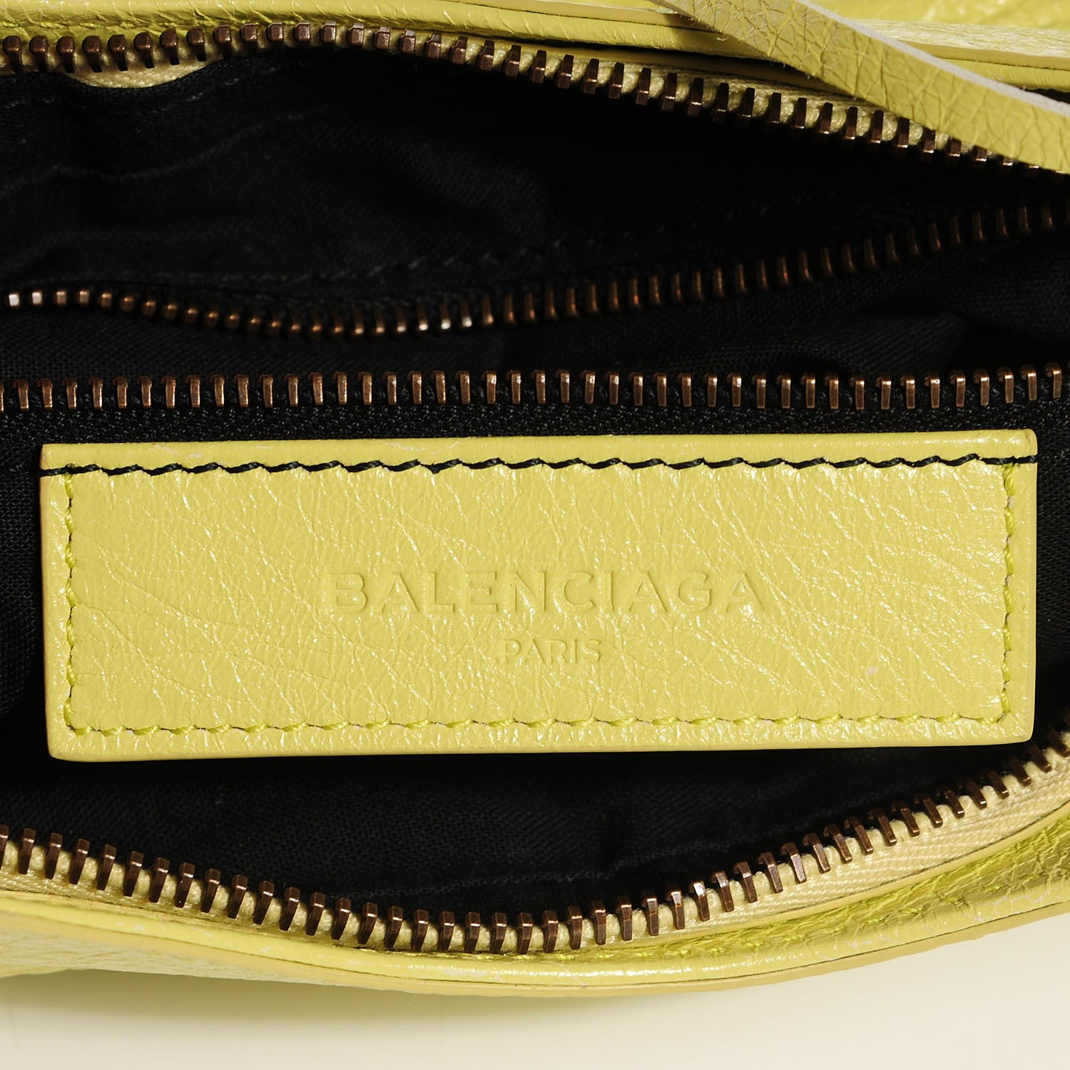 Balenciaga Agneau Classic Hardware Hip Jaune Citronnade 10 of 11