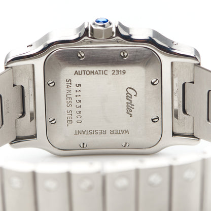 Cartier Stainless Steel 29mm Santos De Cartier Galbee Automatic Watch 4 of 5