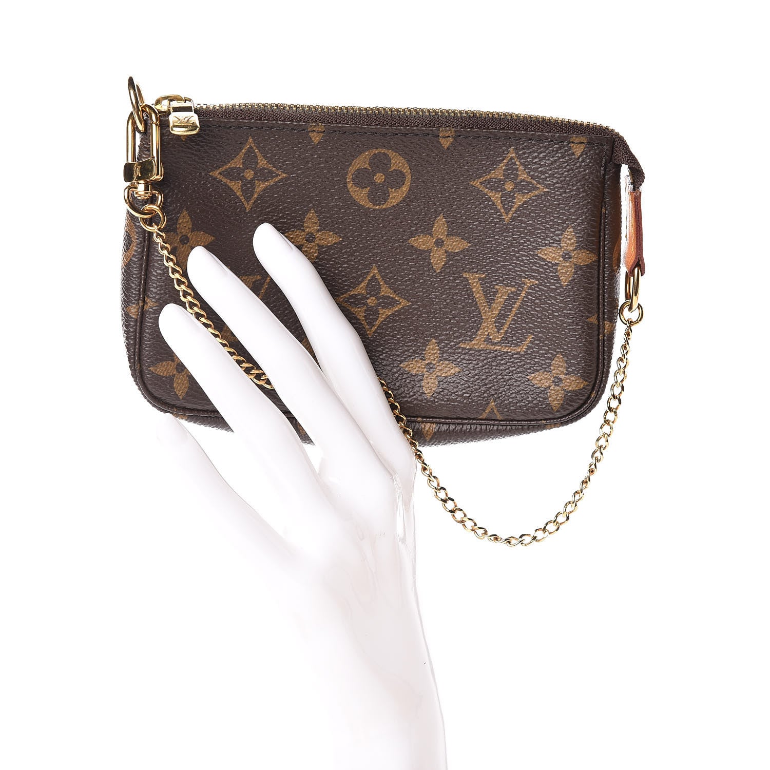 Louis Vuitton Monogram Mini Pochette Accessories 2 of 9