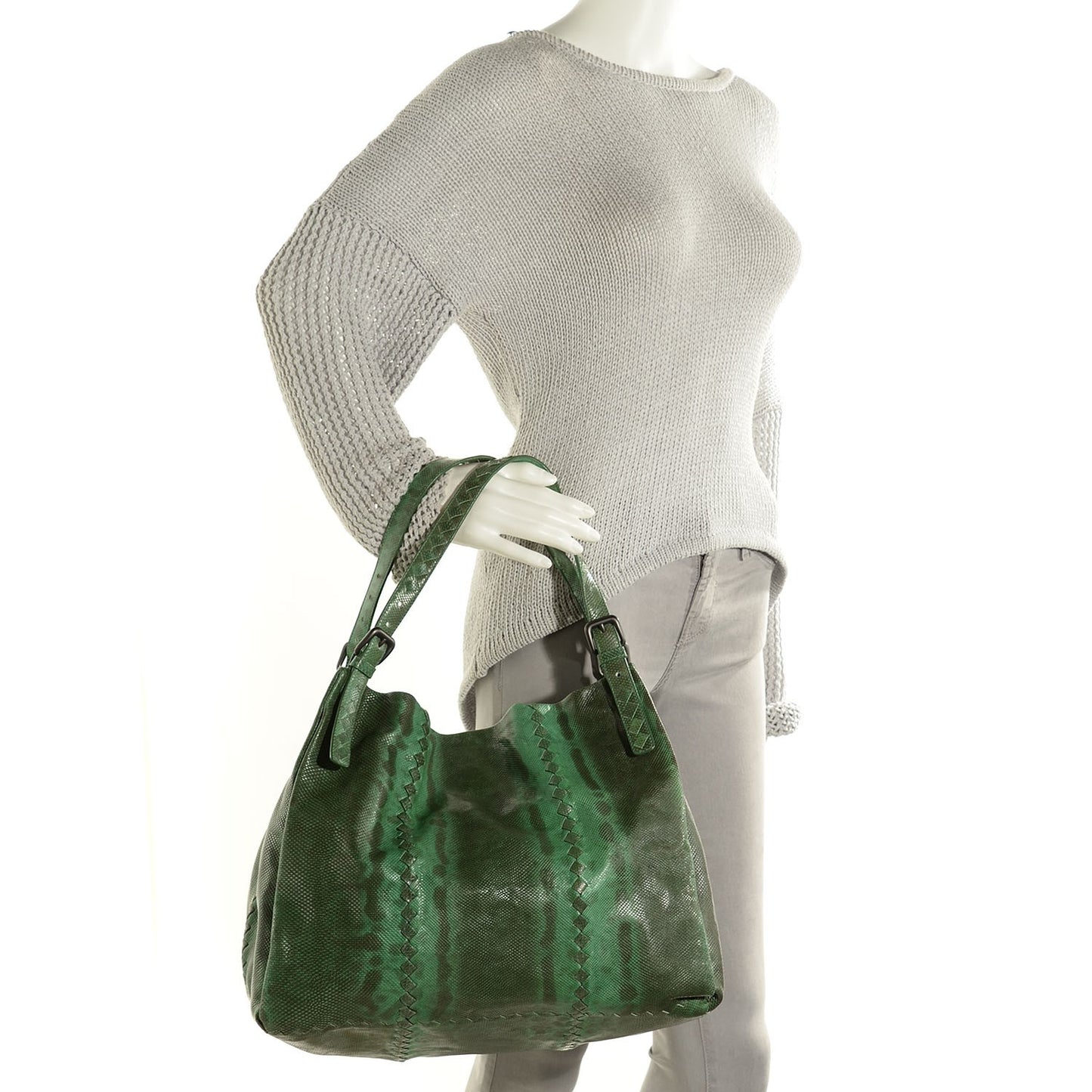 Karung Intrecciato Tote Trefle