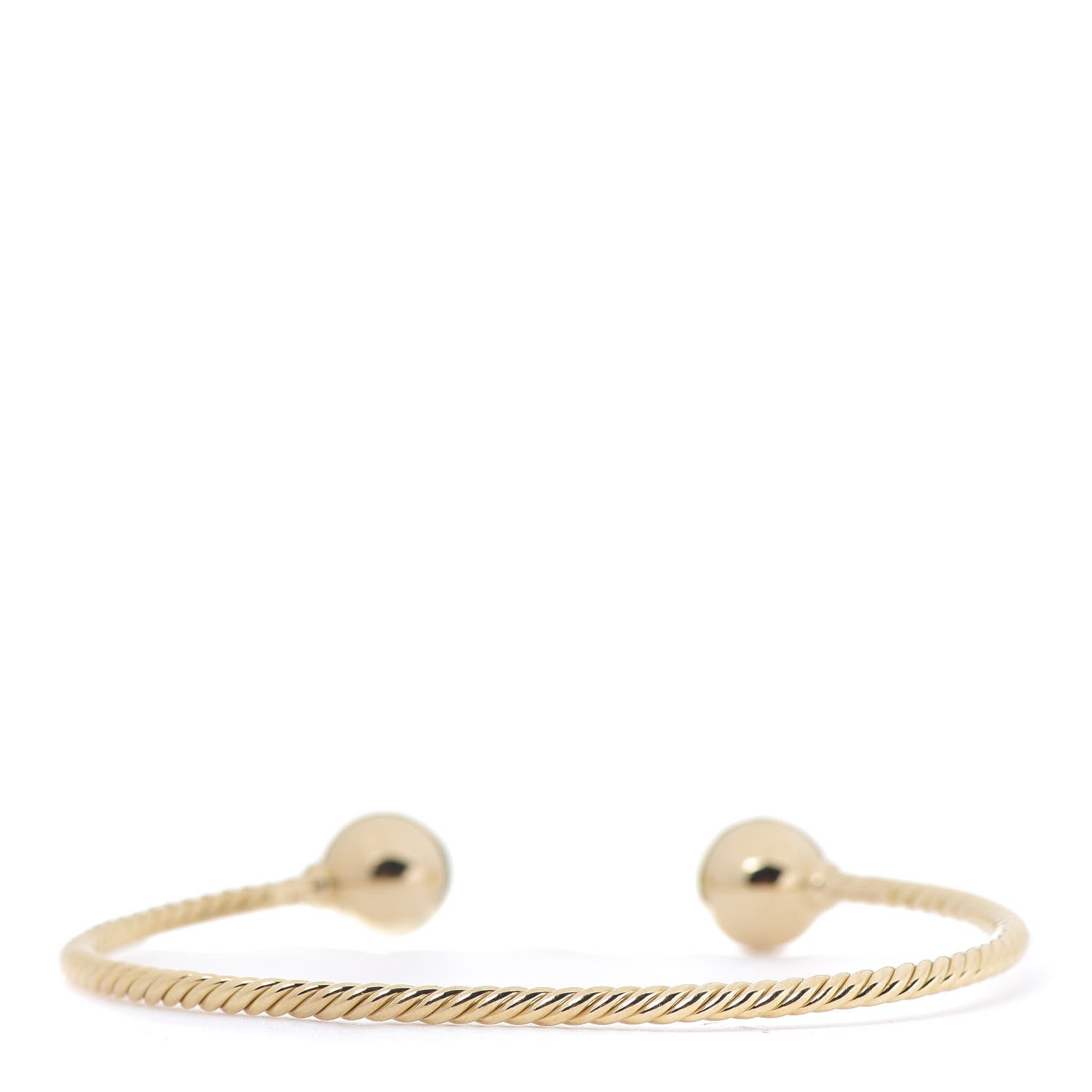 David Yurman 18K Yellow Gold 10mm Solari Bracelet 3 of 5