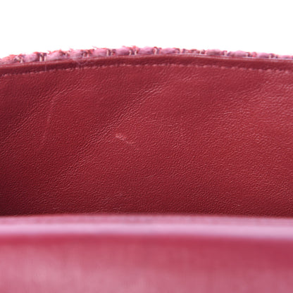 Chanel Crochet Embroidered Mini Rectangular Flap Red 11 of 11